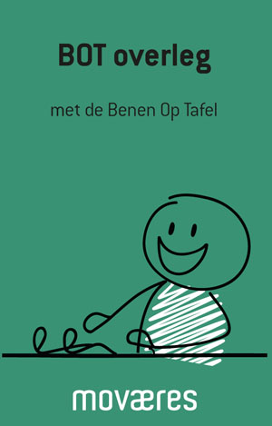 Kaarten Benen Op Tafel overleg