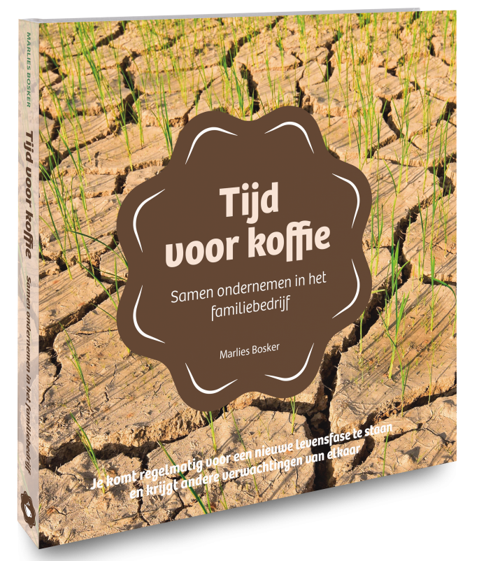 boek tijd voor koffie samen ondernemen in het familiebedrijf