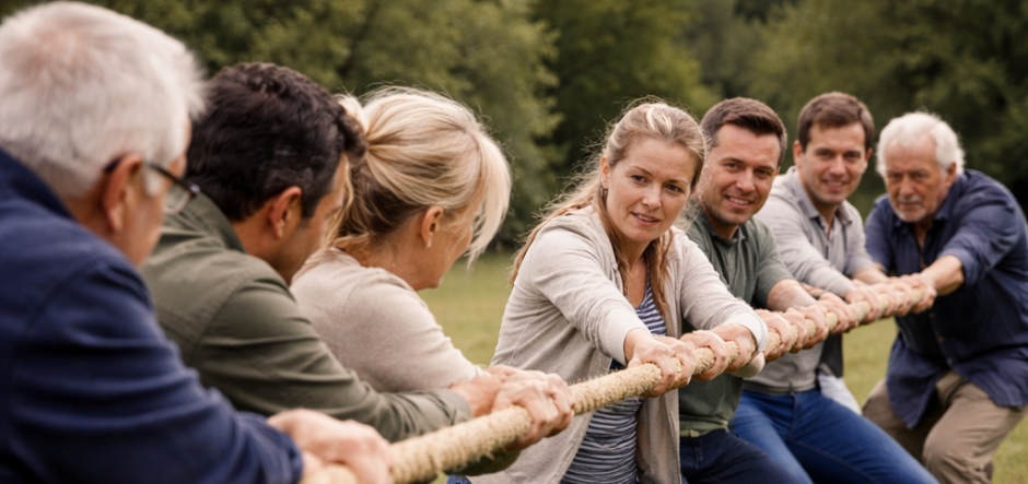 Touwtrekken in het familiebedrijf