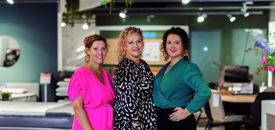 Op de koffie bij LIeneke Wiesje en Roosje Boonman